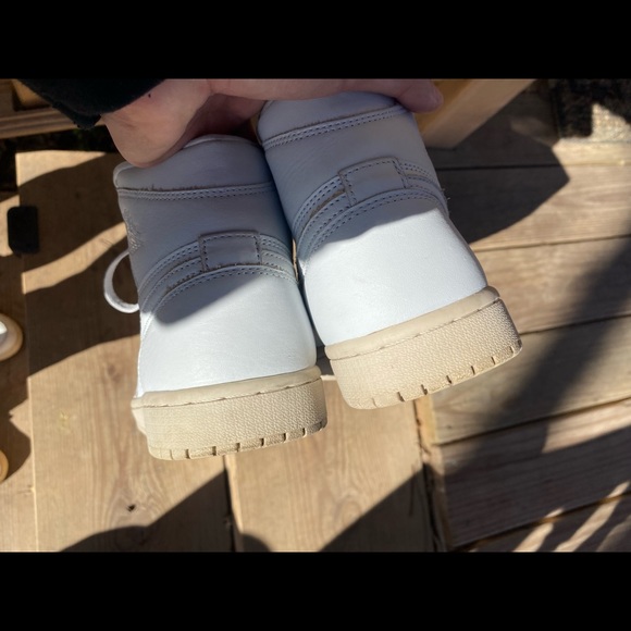 Air Jordan 1 Retro High Premium Pure Platinum/Desert Sand - Picture 7 of 10